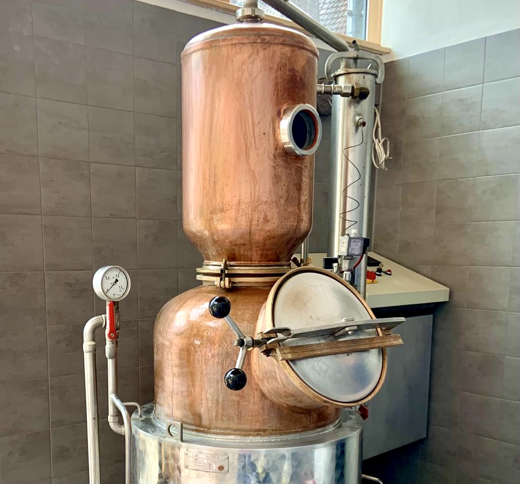 Destille, Kupferbrennblase MMD