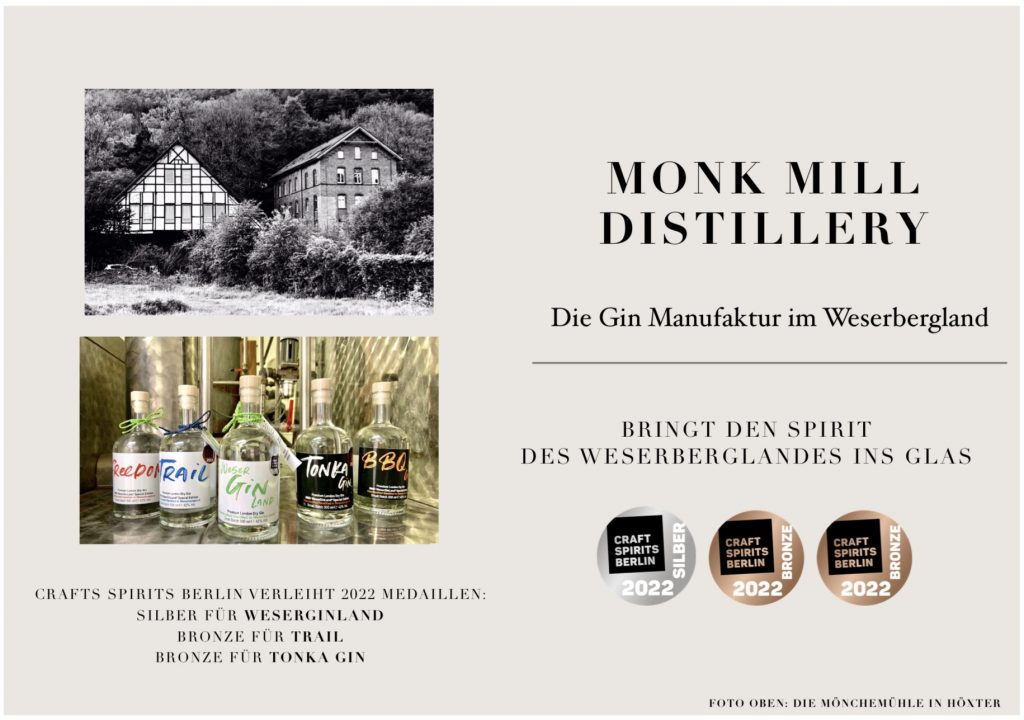 Monk Mill Distillery in Höxter